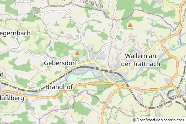 Mapa Bad Schallerbach