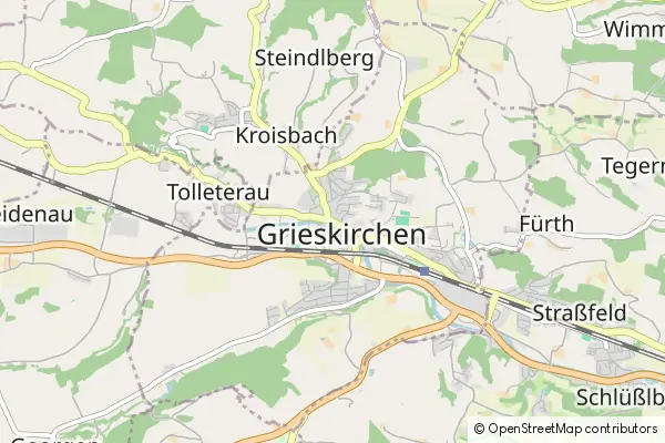 Mapa Grieskirchen