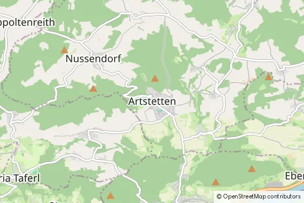 Mapa Artstetten