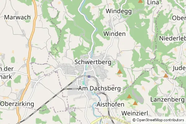 Mapa Schwertberg