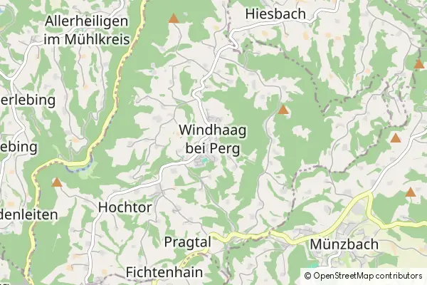 Mapa Windhaag bei Perg