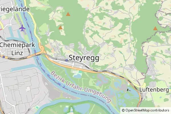 Mapa Steyregg