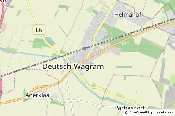 Mapa Deutsch Wagram