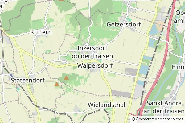 Mapa Walpersdorf