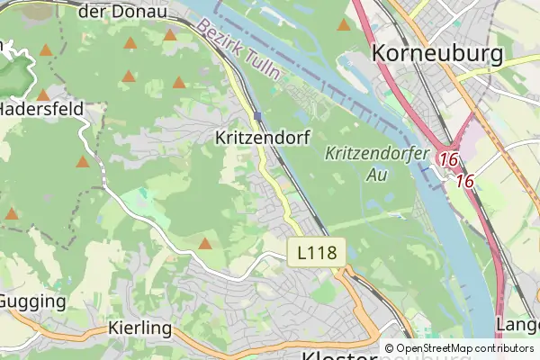 Mapa Kritzendorf