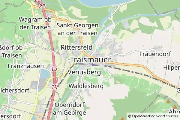 Mapa Traismauer