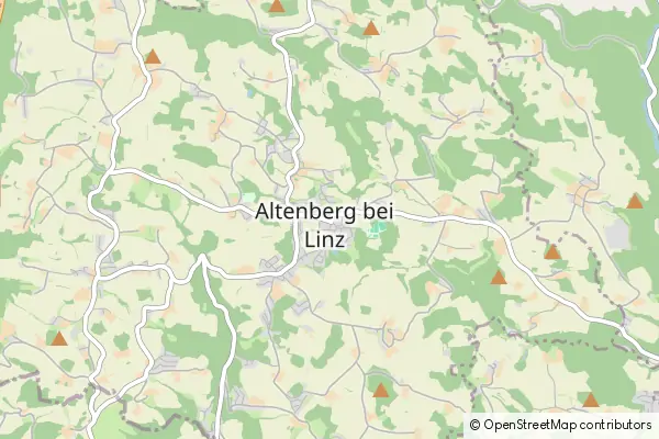 Mapa Altenberg bei Linz