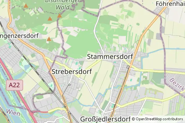 Mapa Stammersdorf