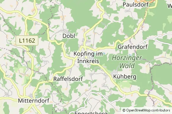 Mapa Kopfing im Innkreis