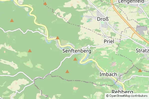 Mapa Senftenberg