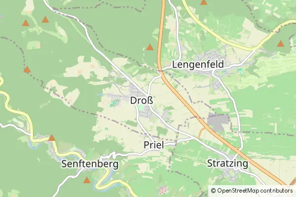 Mapa Droß