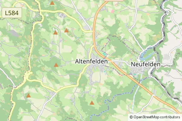 Mapa Altenfelden