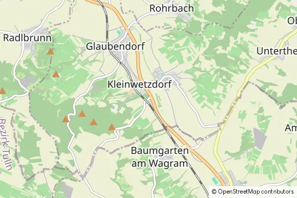 Mapa Kleinwetzdorf