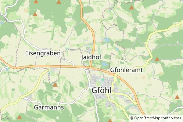 Mapa Jaidhof