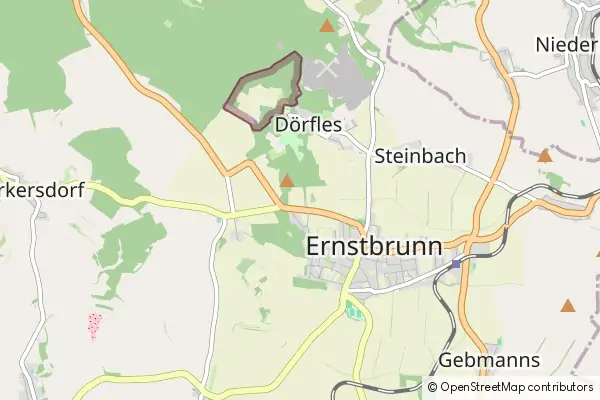 Mapa Ernstbrunn