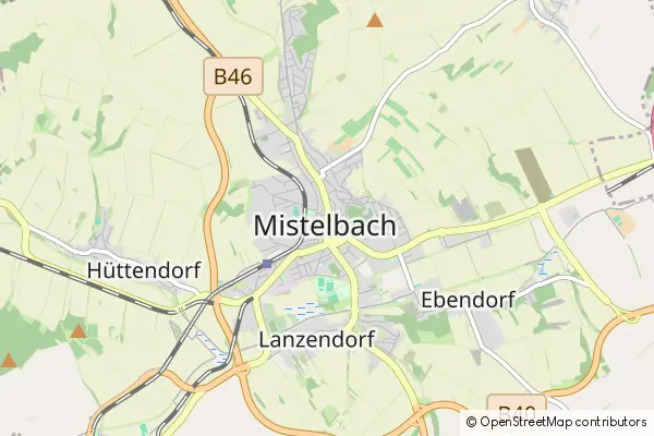 Mapa Mistelbach