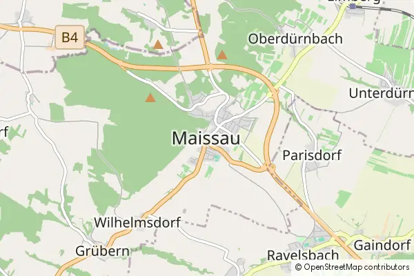 Mapa Maissau