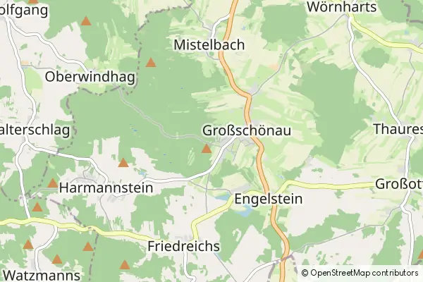 Mapa Grossschoenau