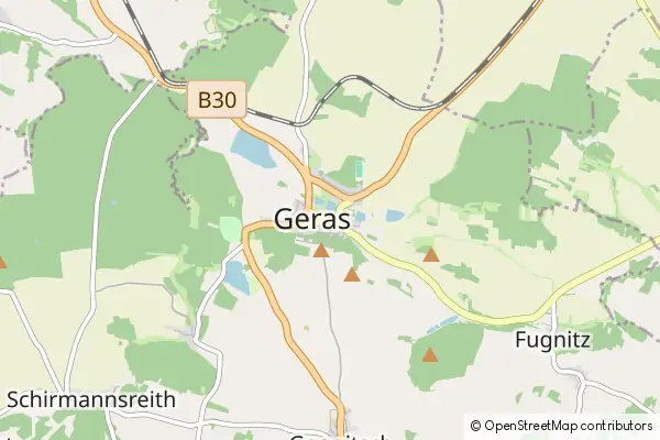 Mapa Geras