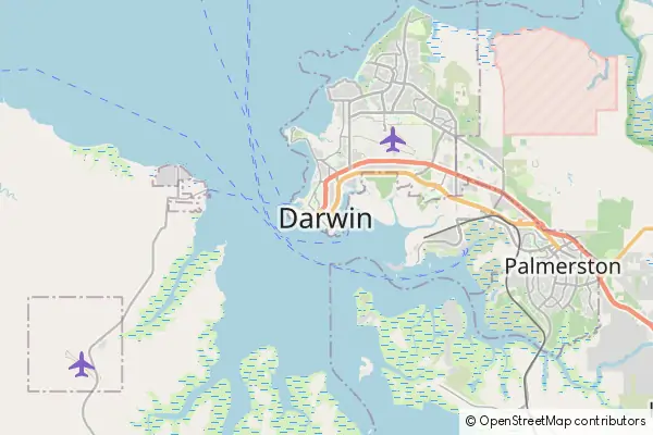 Mapa Darwin