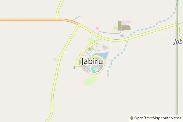 Mapa Jabiru