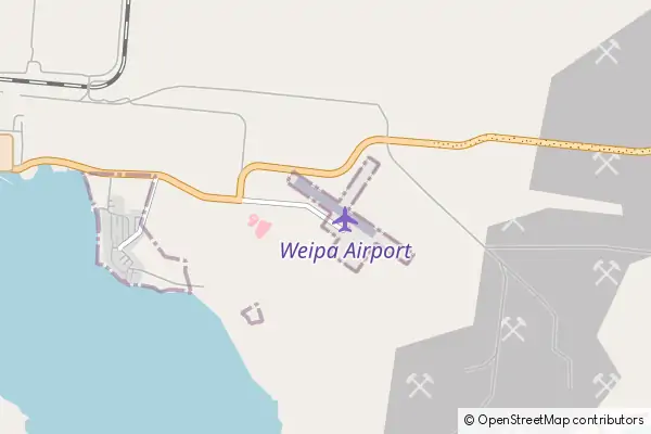 Mapa Weipa