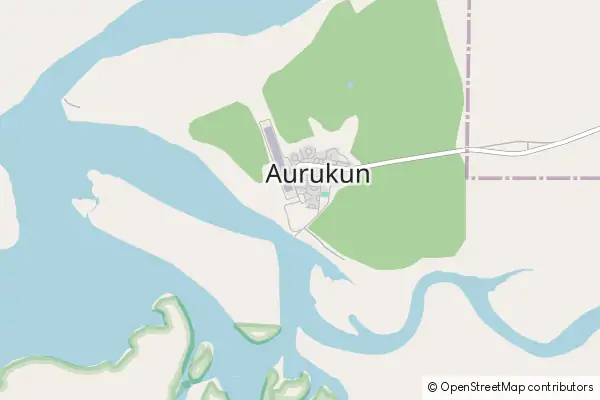 Mapa Aurukun