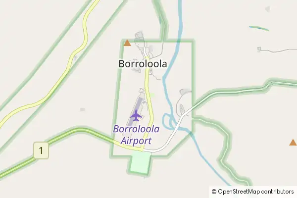 Mapa Borroloola