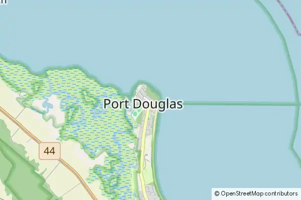 Mapa Port Douglas