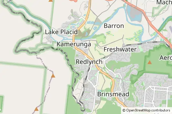 Mapa Redlynch