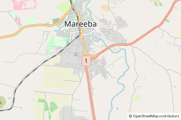 Mapa Mareeba