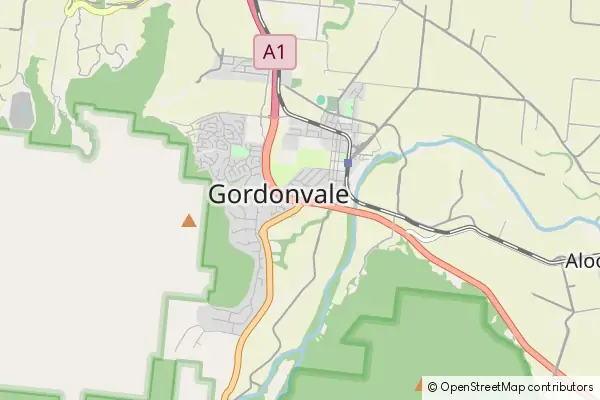 Mapa Gordonvale