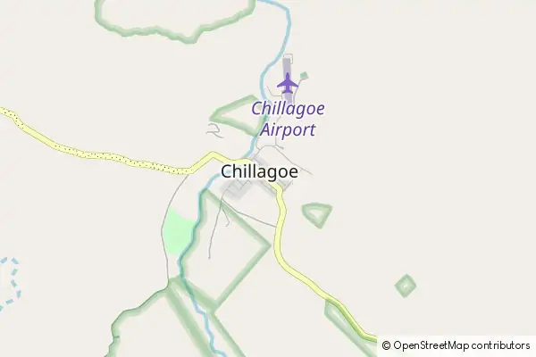 Mapa Chillagoe