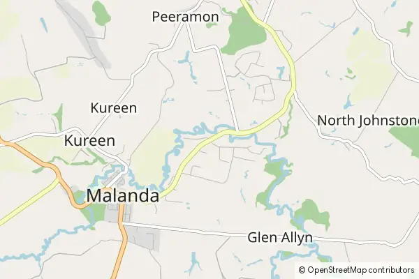 Mapa Malanda