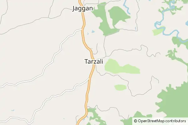 Mapa Tarzali