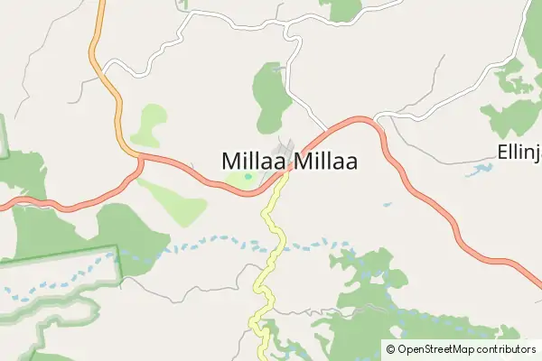 Mapa Millaa Millaa