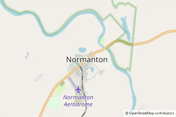 Mapa Normanton