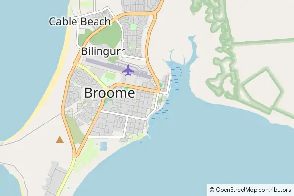 Mapa Broome