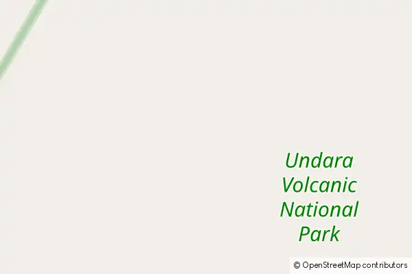 Mapa Park Narodowy Undara Volcanic