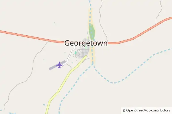 Mapa Georgetown