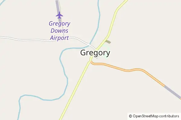 Mapa Gregory