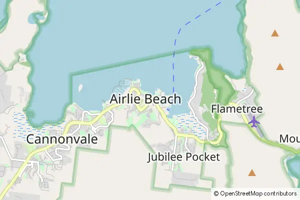 Mapa Airlie Beach