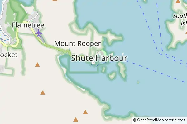 Mapa Shute Harbour