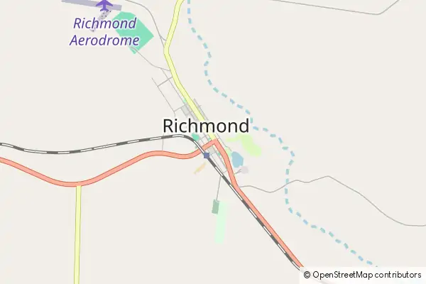 Mapa Richmond