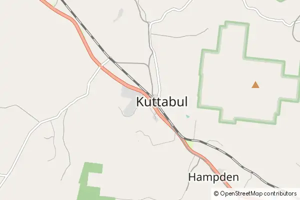 Mapa Kuttabul