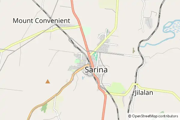 Mapa Sarina