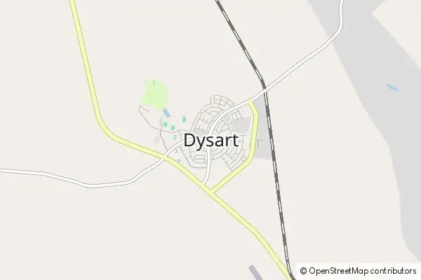 Mapa Dysart