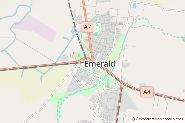 Mapa Emerald