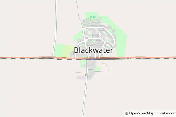 Mapa Blackwater