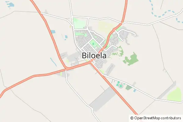 Mapa Biloela